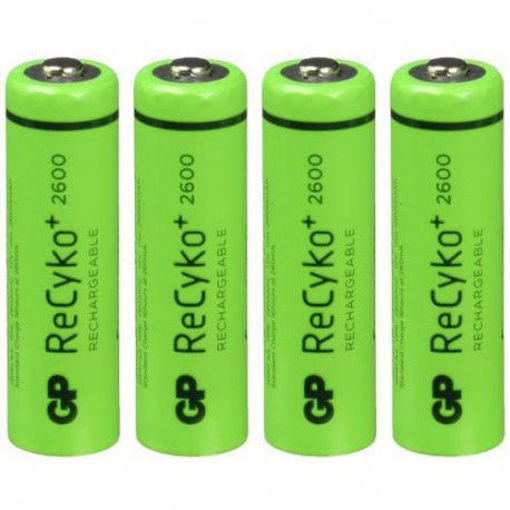 4 Paquetes Baterías Aa Baterías Litio Aa Recargables Micro - Temu