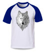 Imagen de Camiseta estampado lobo y flores