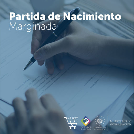 Imagen de Partida de Nacimiento - Marginada