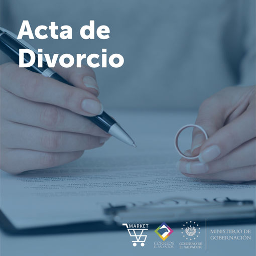 Market SV. Acta de Divorcio