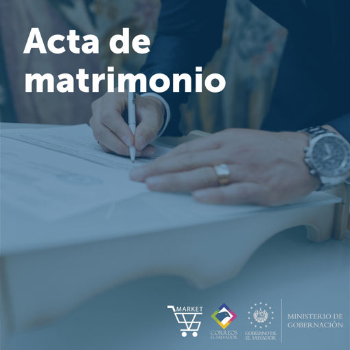 Imagen de Acta de Matrimonio