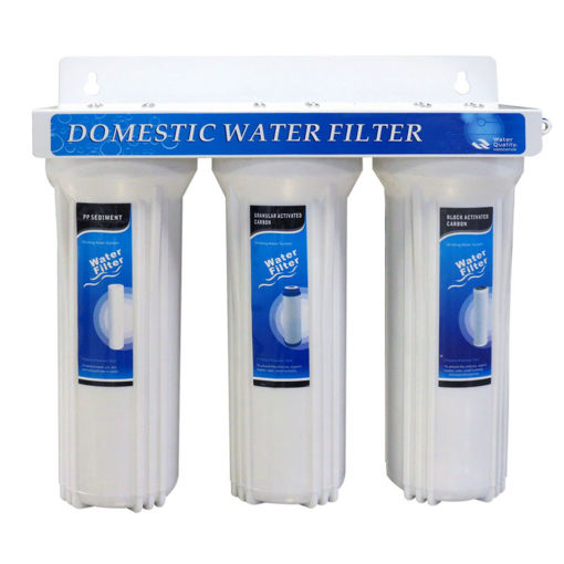 Imagen de Filtro para agua triple completo con llave