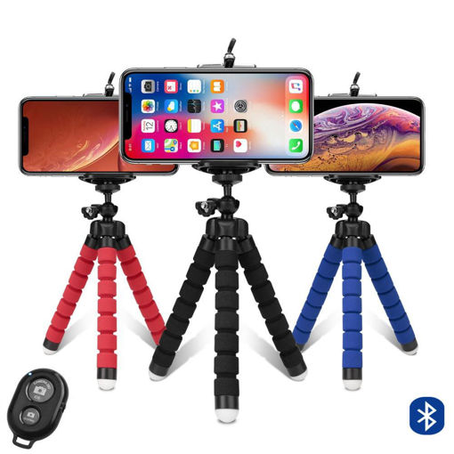 Trípodes flexibles para teléfonos y cámaras