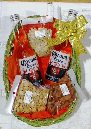 Imagen de Canasta semillas c/cerveza corona