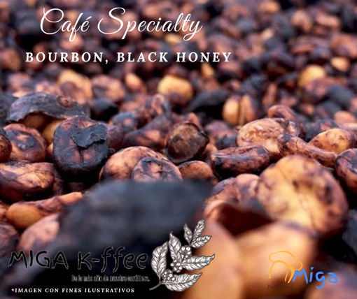 Imagen de Café Specialty, Bourbon, Black Honey