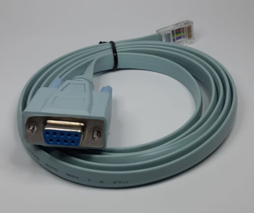 Imagen de Cable Serial RS232 DB9 Hembra a RJ45