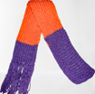 Imagen de Bufanda de lana a dos tonos de color