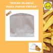 Imagen de Bolsa blanca para papas fritas