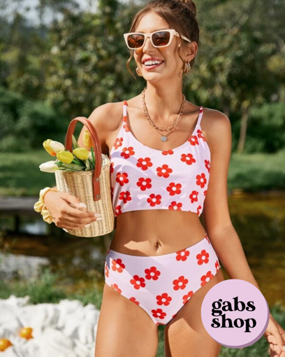 Imagen de Bikini con estampado floral al azar