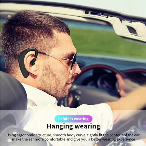 Imagen de Auricular potente para llamadas compatible con reconocimiento de voz, musica,negocios o deportes para hombres y mujeres